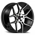 Giovanna Haleb Black Machined Wheels