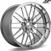 Ace Alloy AFF04 Liquid Silver Wheels