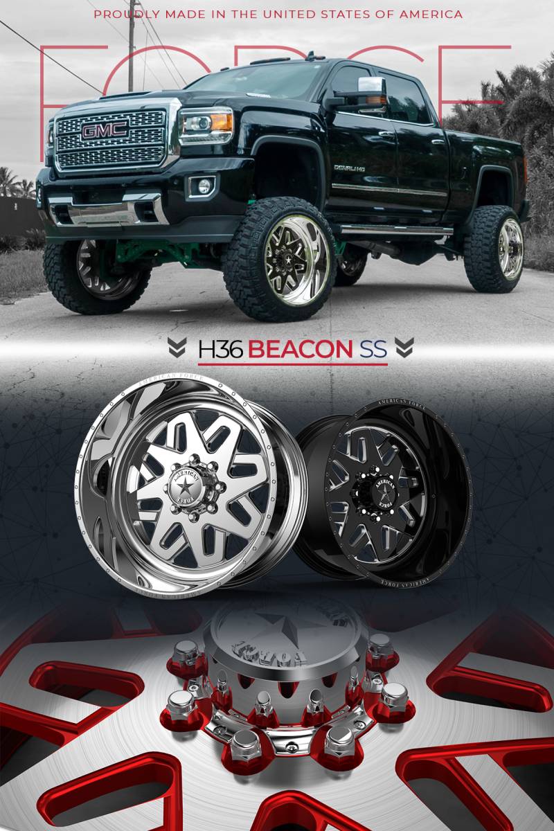 American Force H36 Beacon Super Single Wheels