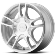 American Racing AR919 Machine Silver Wheels