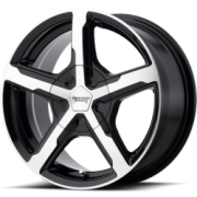 American Racing AR921 Machine Black Wheels