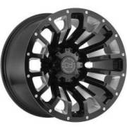 Black Rhino Pinatubo Gloss Black Milled Wheels