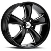 Cragar 615BM Black Machined Wheels