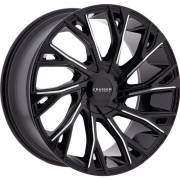 Cruiser Alloy 925MB Cutter Black Machined Wheels