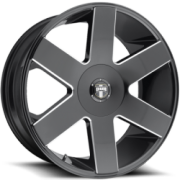 DUB Baller 6 S233 Gloss Black Milled Wheels