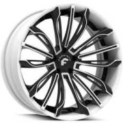 Forgiato Montare ECL Black and White Wheels