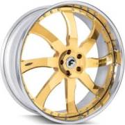 Forgiato Quattresimo Gold Wheels