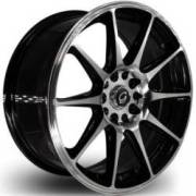 G-Line G0051 Machined Black Wheels