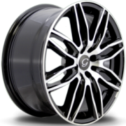 G-Line G1017 Machine Black Wheels