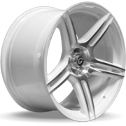 G-Line G5086 White Machined Wheels