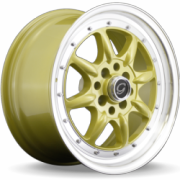 White Diamond 8006 Gold Wheels