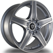 G-Line G.5084 Gunmetal Machined Wheels