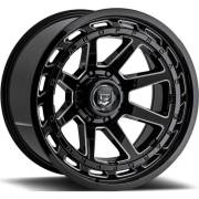 Gear Off Road 754MB Black Hawk Black Milled Wheels