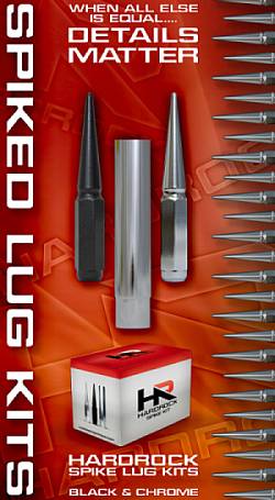 Hardrock Spiked Lug Nut Kits