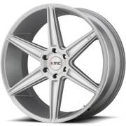 KMC KM712Brushed Silver Wheels