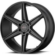 KMC KM712 Satin Black Wheels