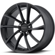 KMC KM691 Spin Satin Black Wheels