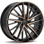 KMC KM697 Newton Black Machined Dark Tint