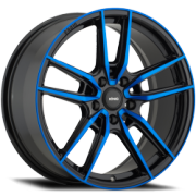 Konig Myth Black and Blue Wheels