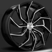 Lexani Matisse Black Machine Wheels