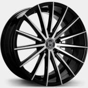 Lexani Pegasus Black Machined Wheels