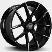 Lexani Stuttgart Black Machine Wheels