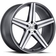 Mandrus Estrella Machine Gunmetal Wheels