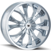 Mazzi 342 Hustler Chrome Wheels