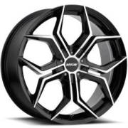 MKW M121 Black Machined Wheels