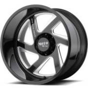 Moto Metal MO400 Gloss Black Milled Wheels