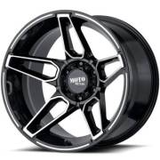 Moto Metal MO994 Fang Black Machined Wheels