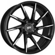 STR 621 Black Machined Wheels