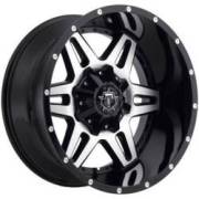 TIS 538MBB Machine Black Wheels