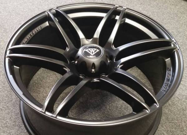 White Diamond 6007 Matte Black Truck Wheels