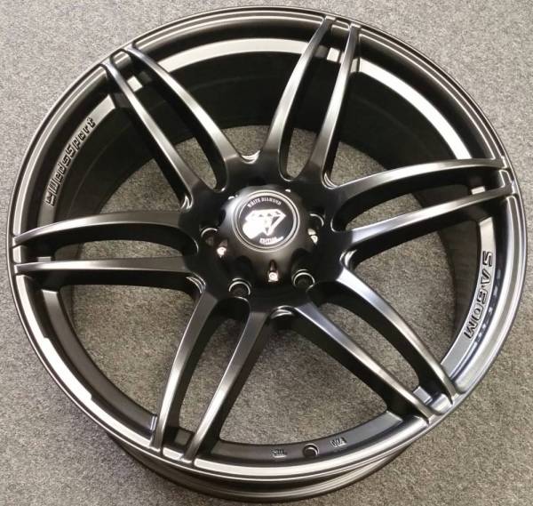 White Diamond 6007 Matte Black Truck Wheels