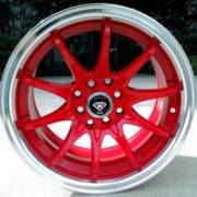 White Diamond 1018 Red Wheels