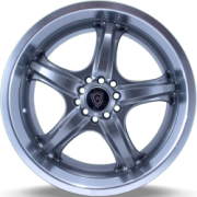 White Diamond W511 Gnumetal Machined Wheels