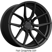 XXR 559 Flat Graphite Wheels